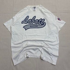 Vintage 90s Fruit of the Loom Labatt Slo Pitch single stitch graphic tee